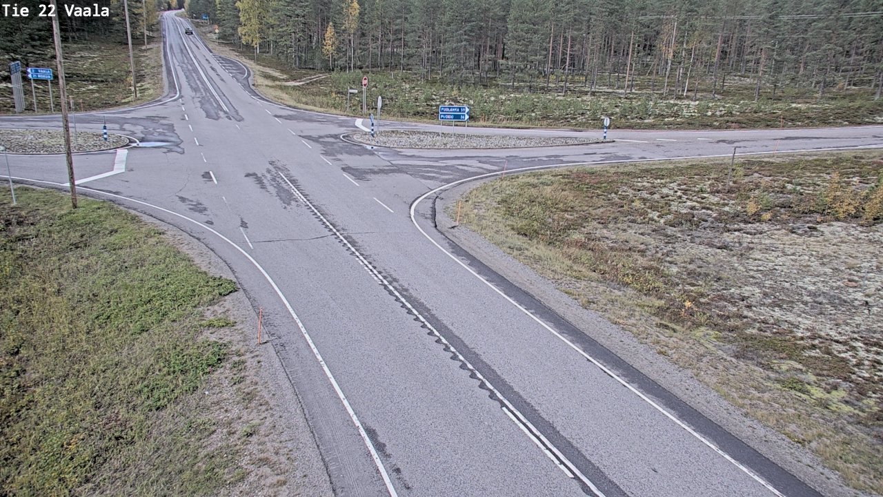 Kelikamerat Kuva Tie 22 Vaala, Vaala, Pohjois-Pohjanmaa