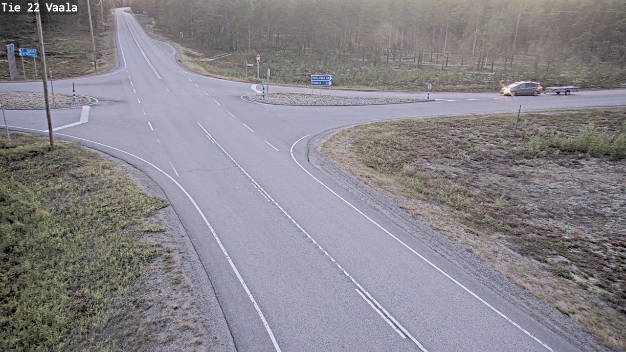 Kelikamerat Kuva Tie 22 Vaala, Vaala, Pohjois-Pohjanmaa