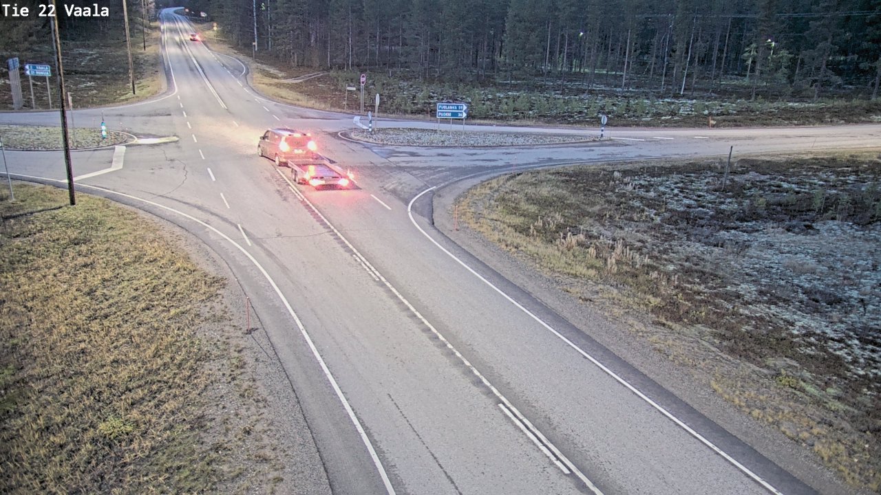 Kelikamerat Kuva Tie 22 Vaala, Vaala, Pohjois-Pohjanmaa