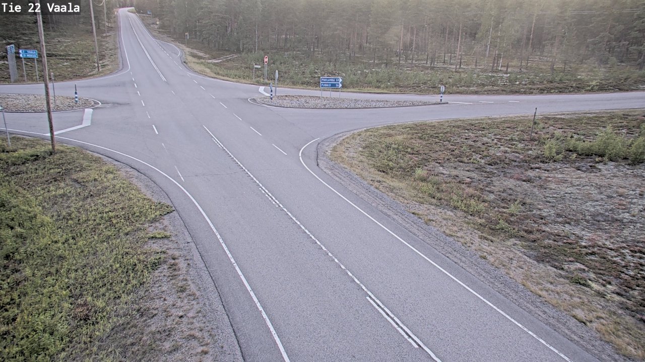 Kelikamerat Kuva Tie 22 Vaala, Vaala, Pohjois-Pohjanmaa