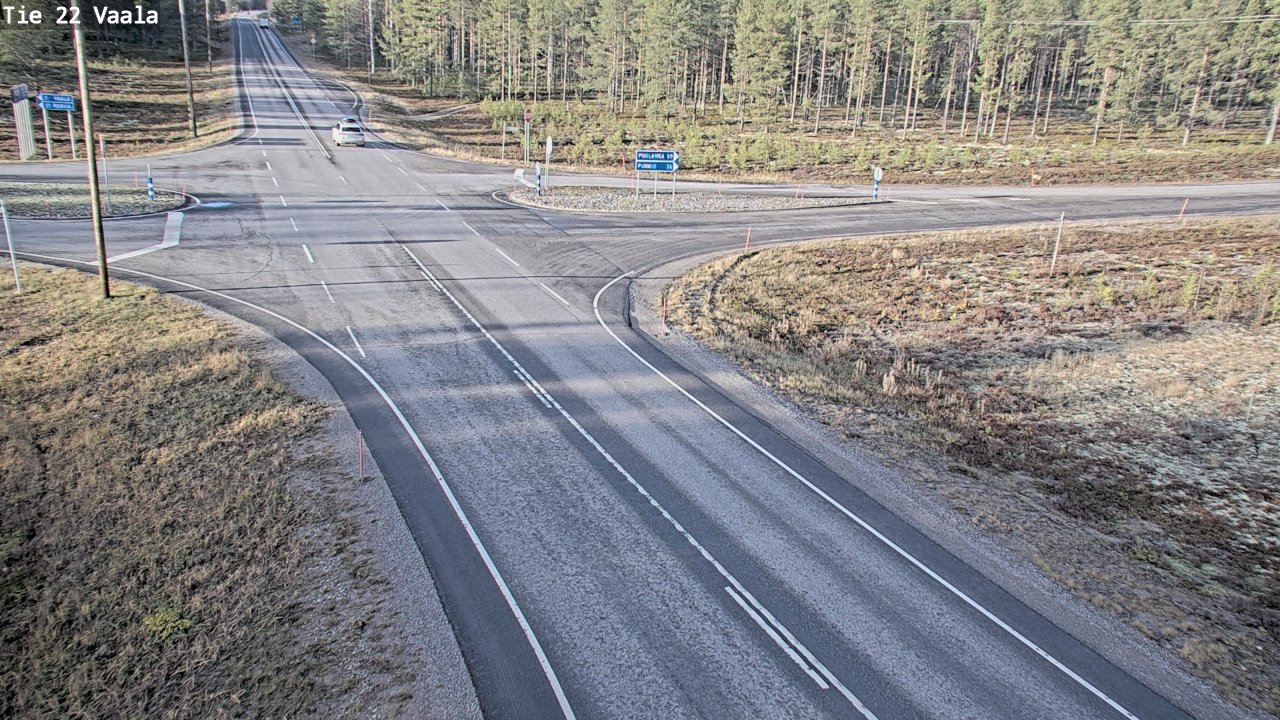 Kelikamerat Kuva Tie 22 Vaala, Vaala, Pohjois-Pohjanmaa