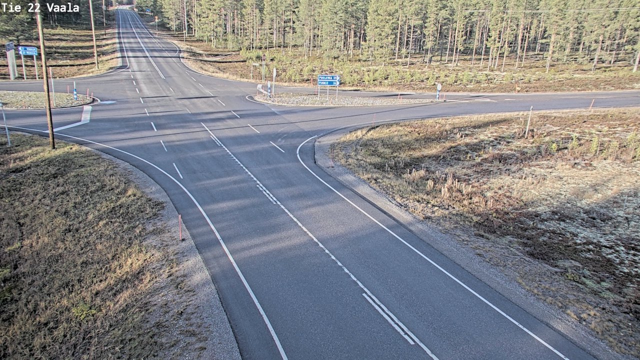 Kelikamerat Kuva Tie 22 Vaala, Vaala, Pohjois-Pohjanmaa