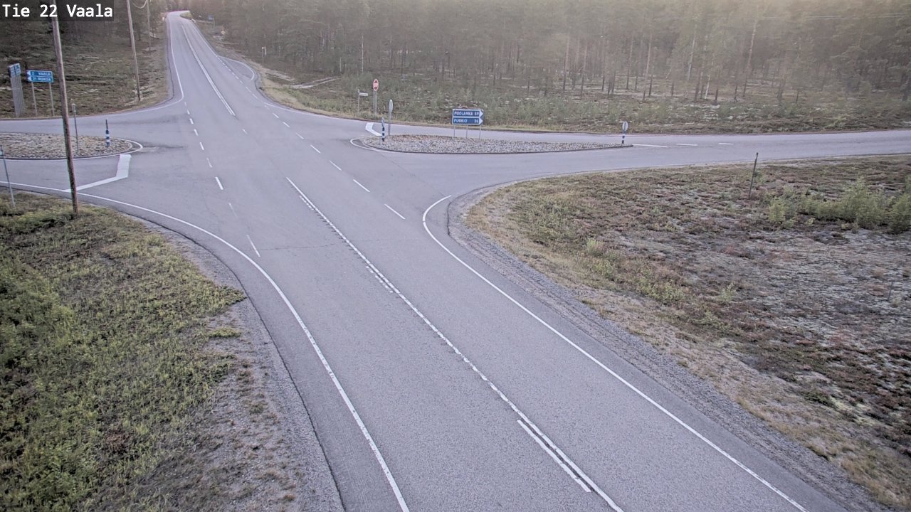 Kelikamerat Kuva Tie 22 Vaala, Vaala, Pohjois-Pohjanmaa