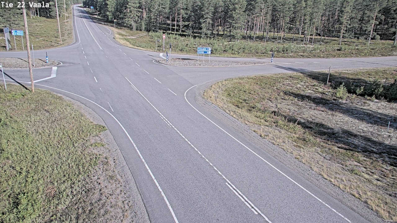 Kelikamerat Kuva Tie 22 Vaala, Vaala, Pohjois-Pohjanmaa
