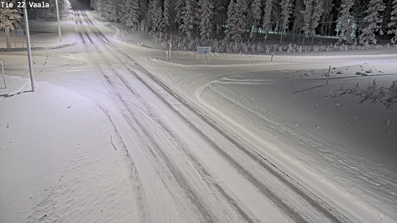 Kelikamerat Kuva Tie 22 Vaala, Vaala, Pohjois-Pohjanmaa