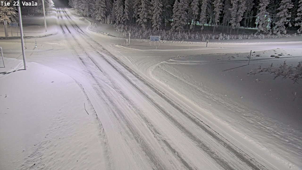 Kelikamerat Kuva Tie 22 Vaala, Vaala, Pohjois-Pohjanmaa