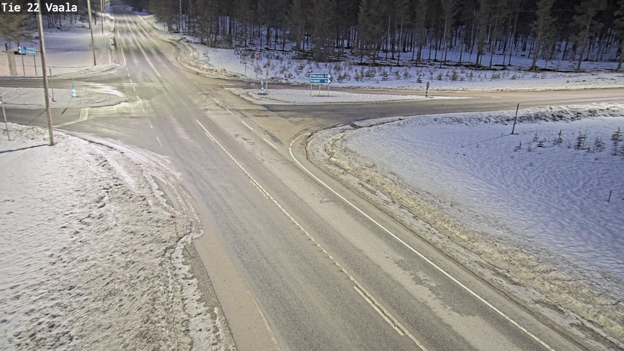 Kelikamerat Kuva Tie 22 Vaala, Vaala, Pohjois-Pohjanmaa