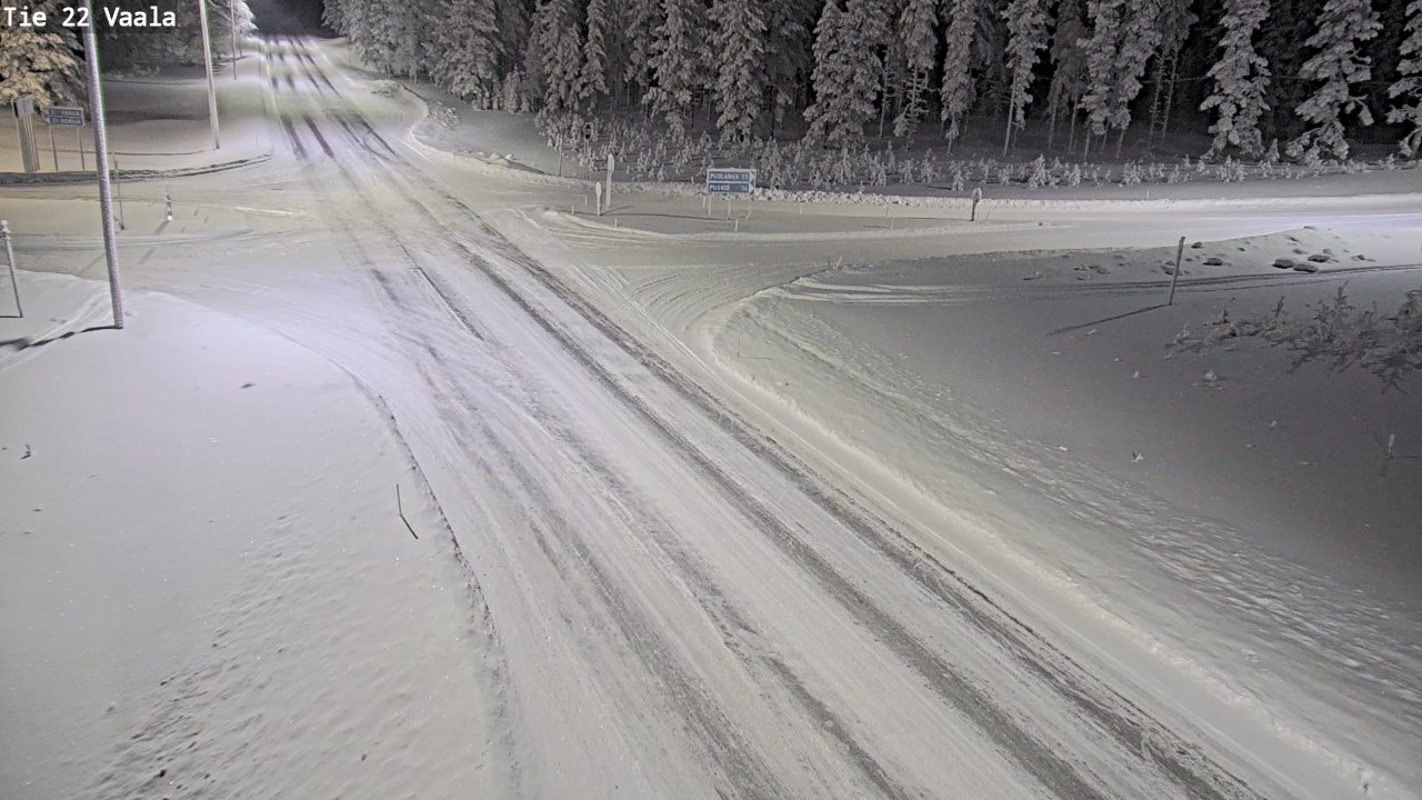 Kelikamerat Kuva Tie 22 Vaala, Vaala, Pohjois-Pohjanmaa