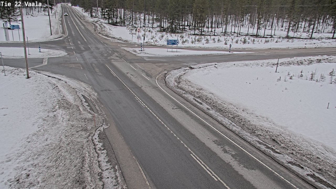 Kelikamerat Kuva Tie 22 Vaala, Vaala, Pohjois-Pohjanmaa