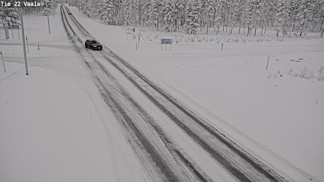 Kelikamerat Kuva Tie 22 Vaala, Vaala, Pohjois-Pohjanmaa