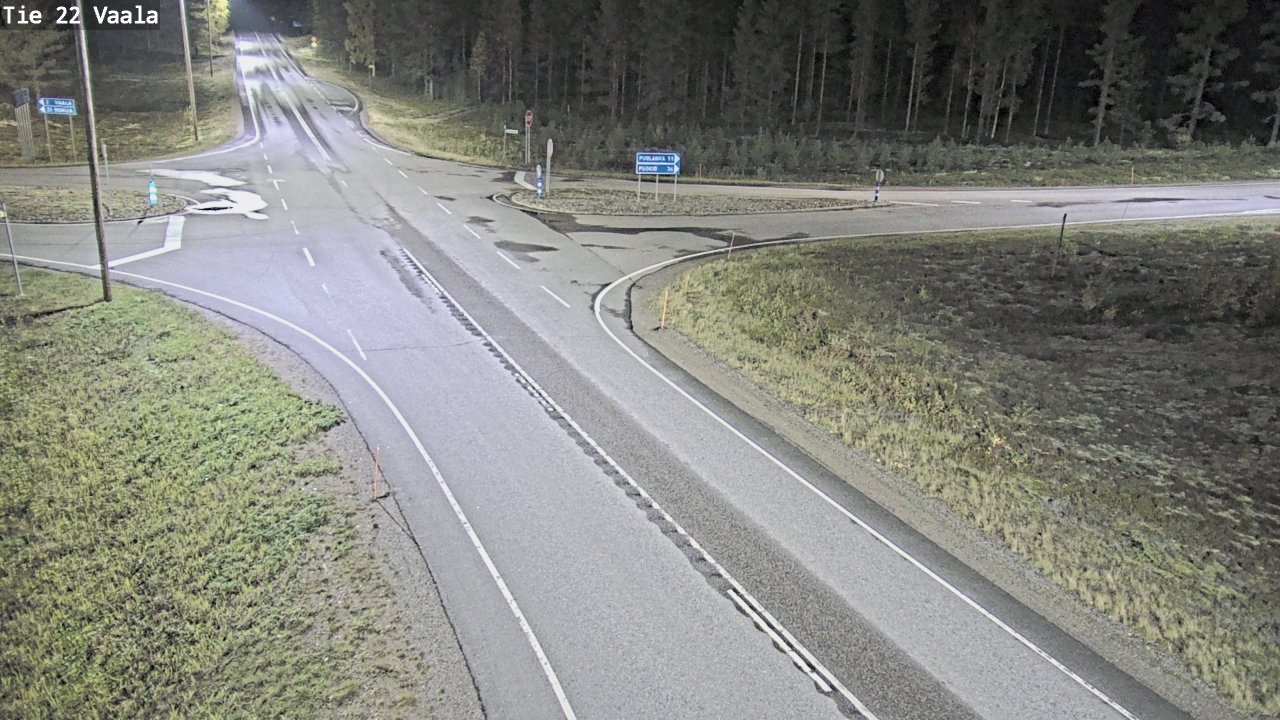 Kelikamerat Kuva Tie 22 Vaala, Vaala, Pohjois-Pohjanmaa