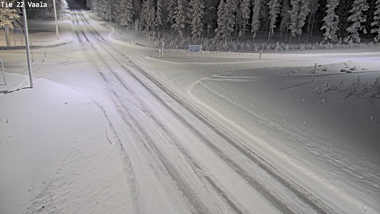 Kelikamerat Kuva Tie 22 Vaala, Vaala, Pohjois-Pohjanmaa