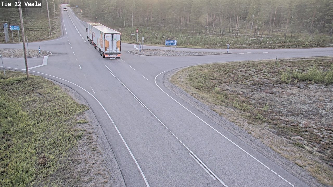 Kelikamerat Kuva Tie 22 Vaala, Vaala, Pohjois-Pohjanmaa