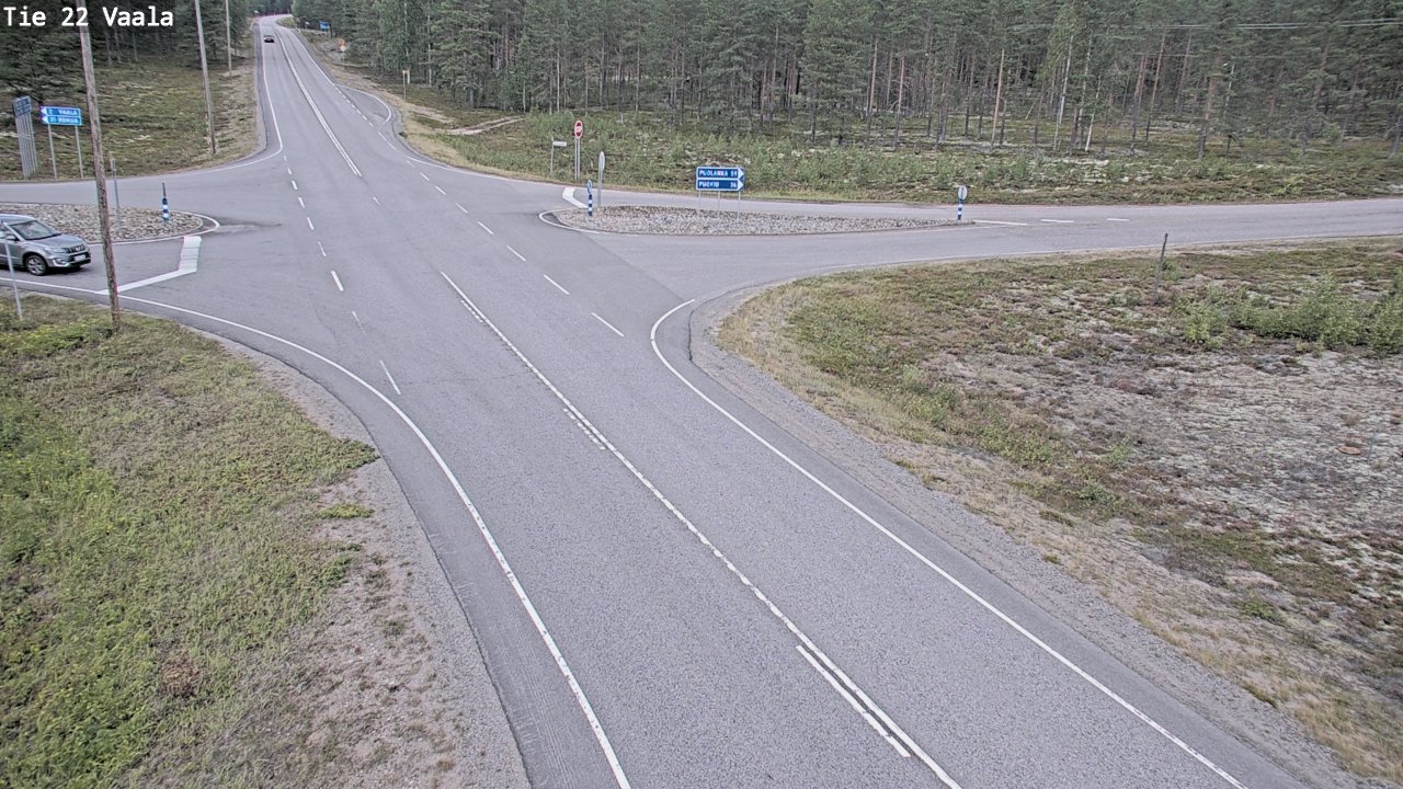 Kelikamerat Kuva Tie 22 Vaala, Vaala, Pohjois-Pohjanmaa