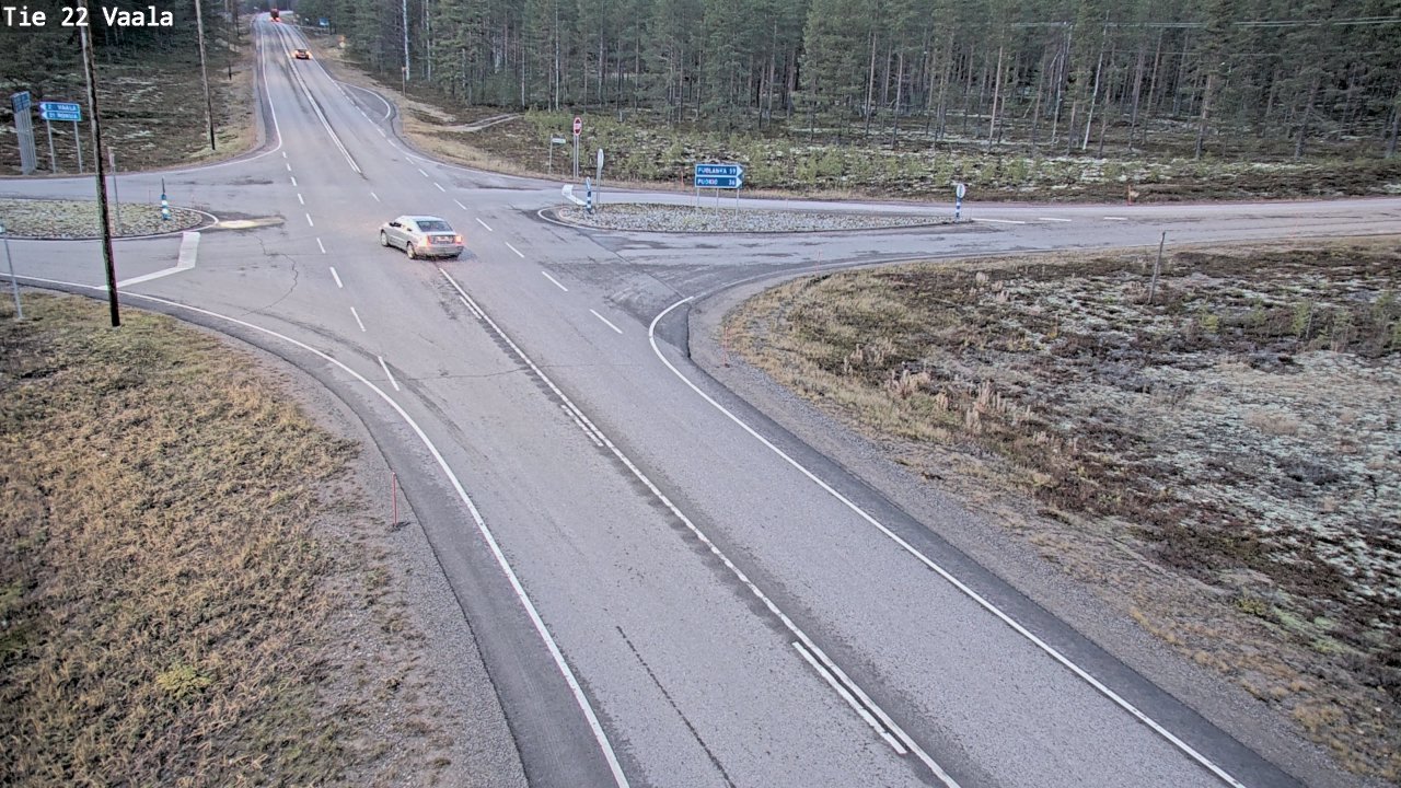 Kelikamerat Kuva Tie 22 Vaala, Vaala, Pohjois-Pohjanmaa