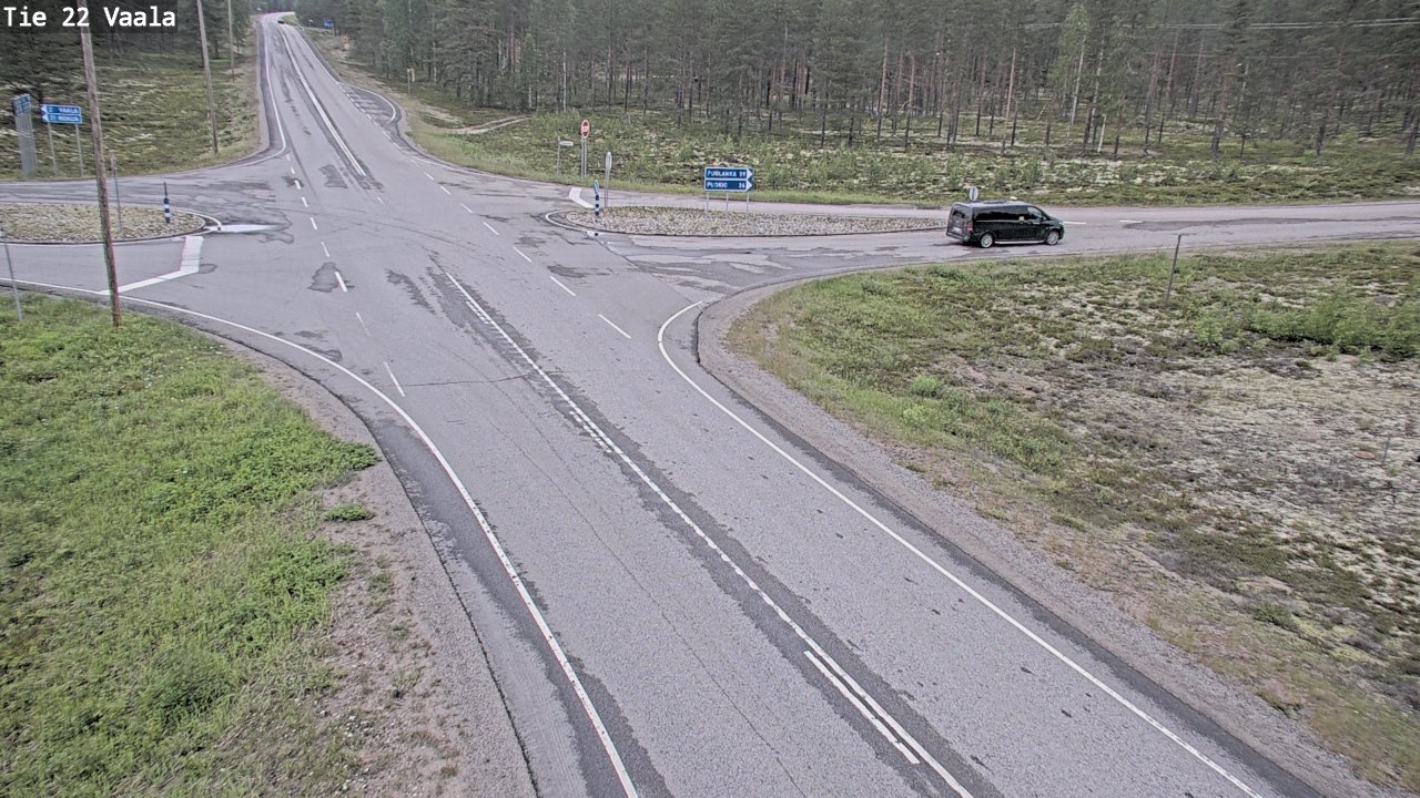Kelikamerat Kuva Tie 22 Vaala, Vaala, Pohjois-Pohjanmaa