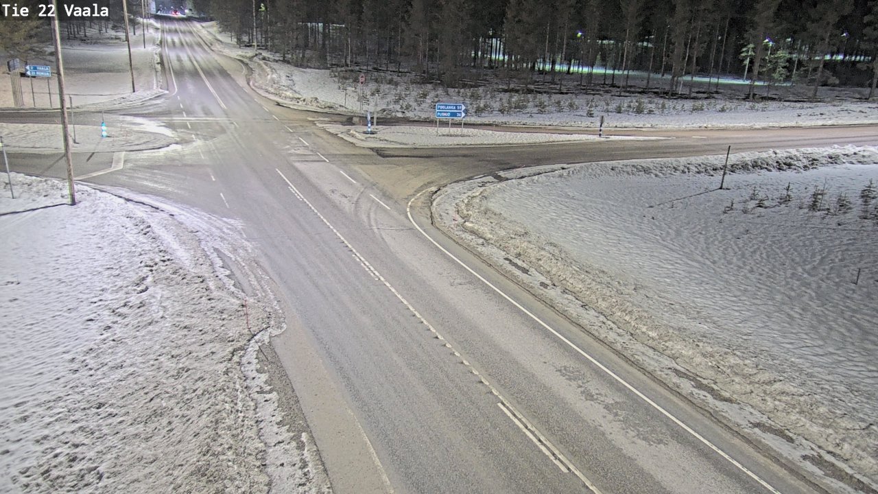 Kelikamerat Kuva Tie 22 Vaala, Vaala, Pohjois-Pohjanmaa