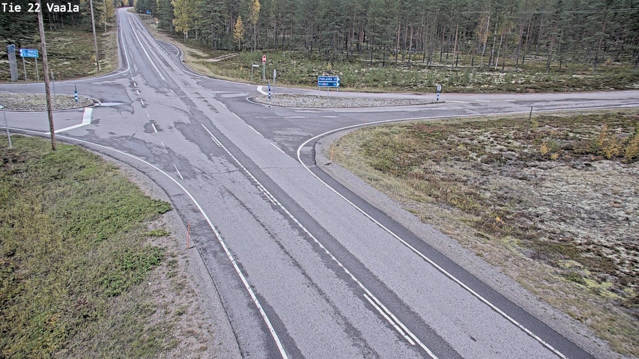 Kelikamerat Kuva Tie 22 Vaala, Vaala, Pohjois-Pohjanmaa