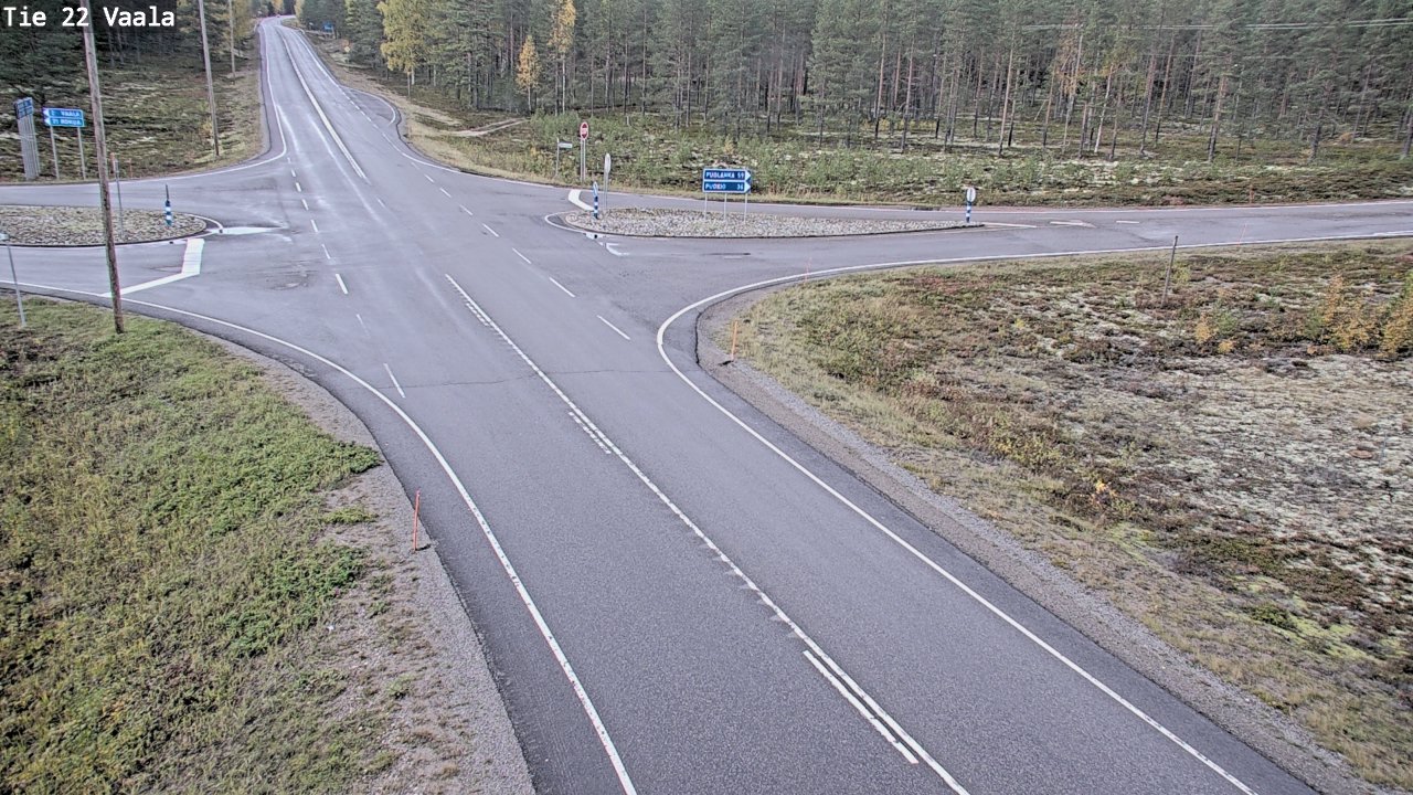 Kelikamerat Kuva Tie 22 Vaala, Vaala, Pohjois-Pohjanmaa