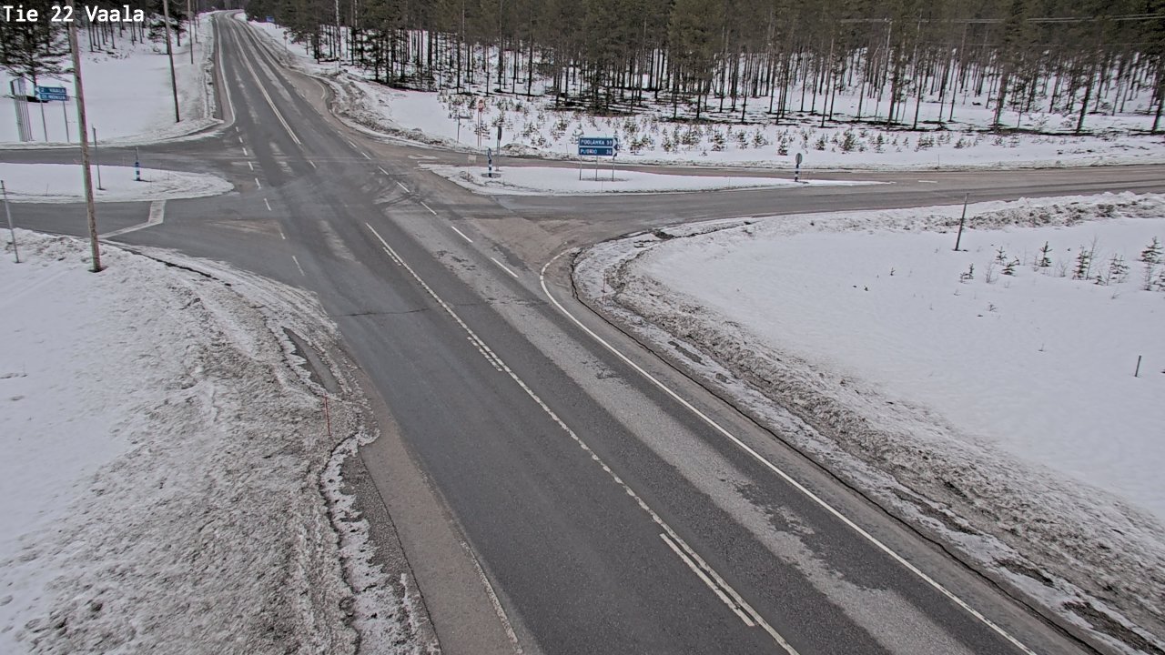 Kelikamerat Kuva Tie 22 Vaala, Vaala, Pohjois-Pohjanmaa