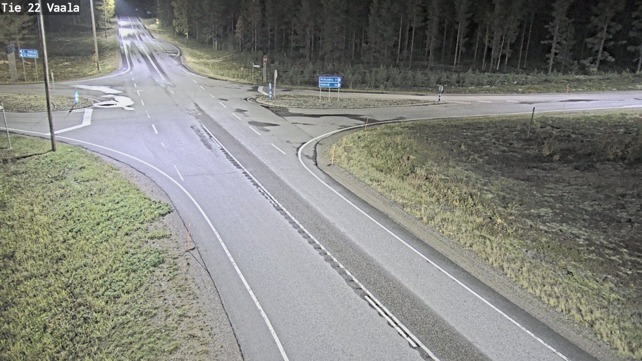 Kelikamerat Kuva Tie 22 Vaala, Vaala, Pohjois-Pohjanmaa