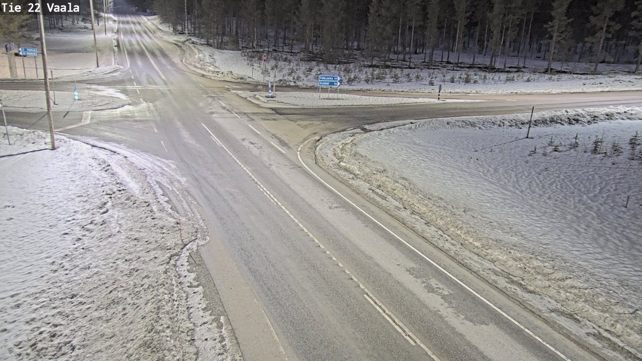 Kelikamerat Kuva Tie 22 Vaala, Vaala, Pohjois-Pohjanmaa