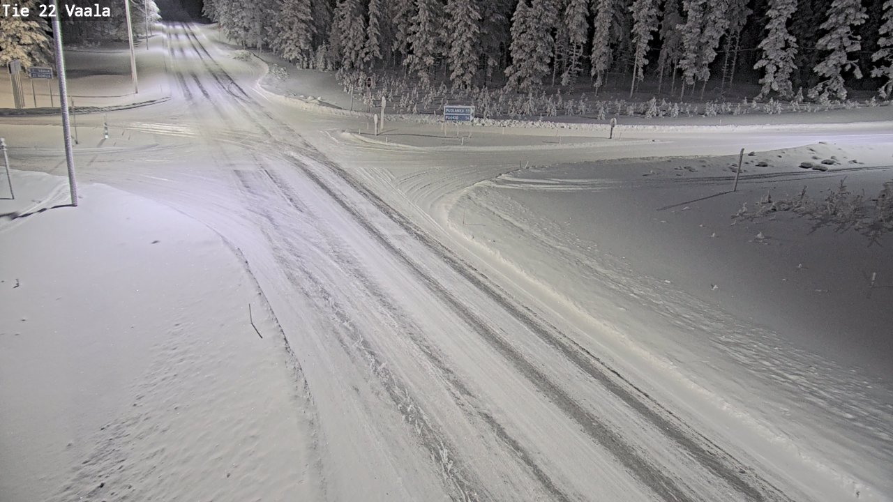 Kelikamerat Kuva Tie 22 Vaala, Vaala, Pohjois-Pohjanmaa