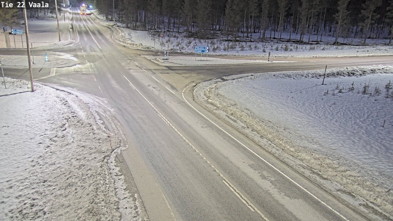 Kelikamerat Kuva Tie 22 Vaala, Vaala, Pohjois-Pohjanmaa