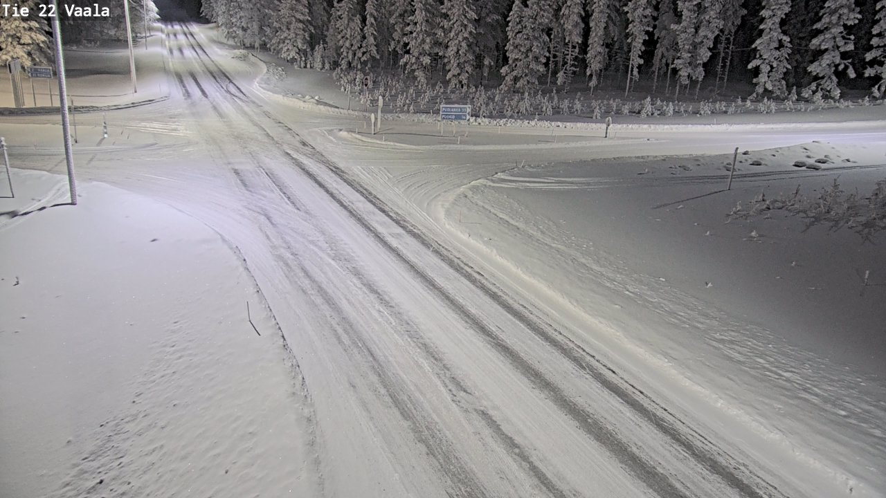 Kelikamerat Kuva Tie 22 Vaala, Vaala, Pohjois-Pohjanmaa