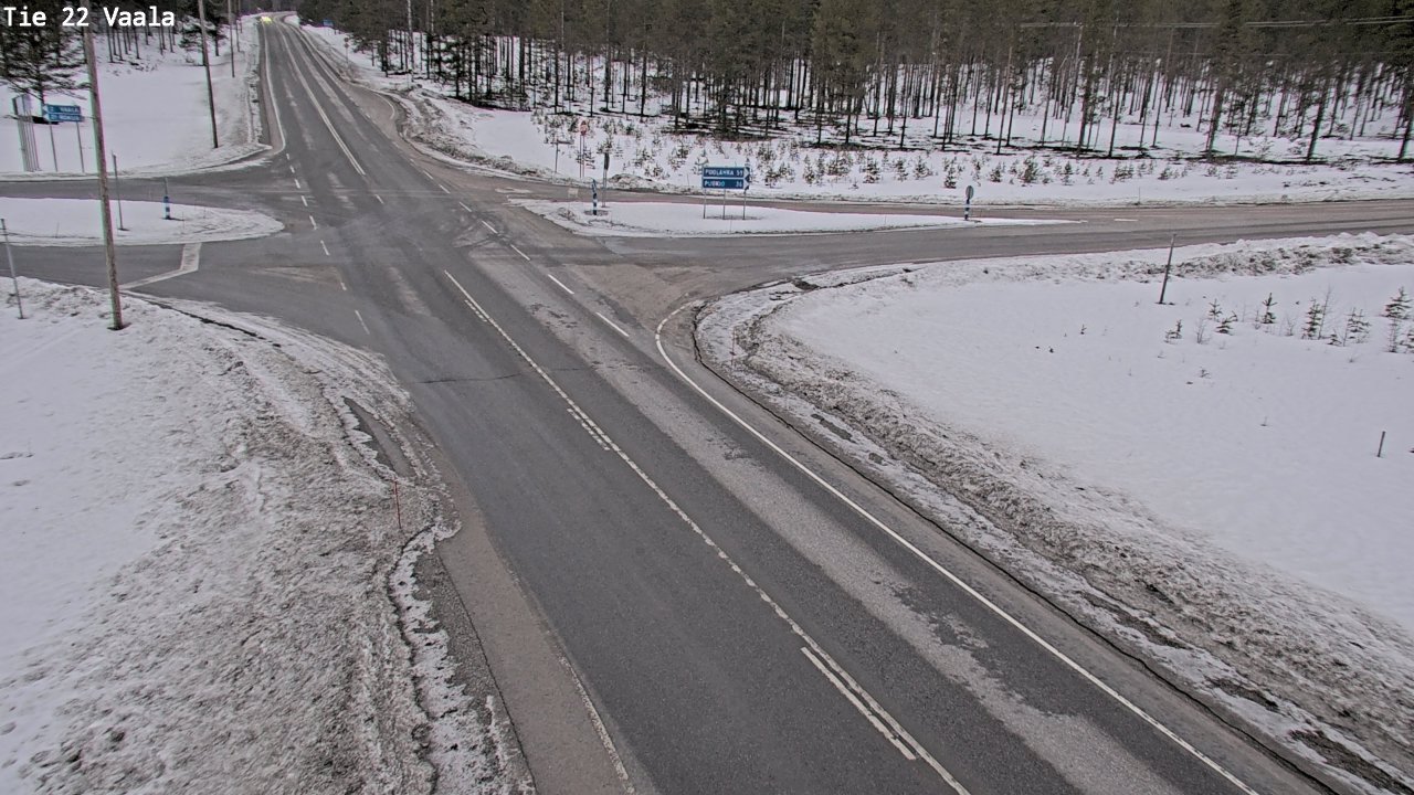 Kelikamerat Kuva Tie 22 Vaala, Vaala, Pohjois-Pohjanmaa