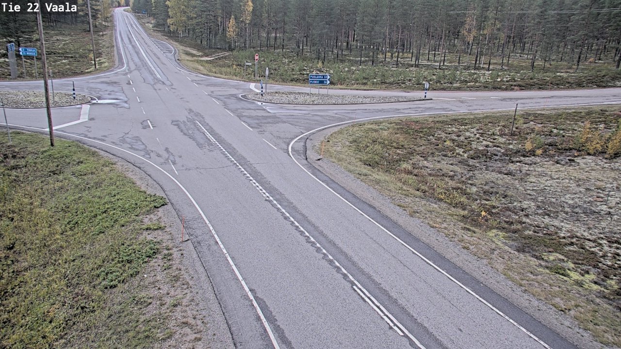 Kelikamerat Kuva Tie 22 Vaala, Vaala, Pohjois-Pohjanmaa