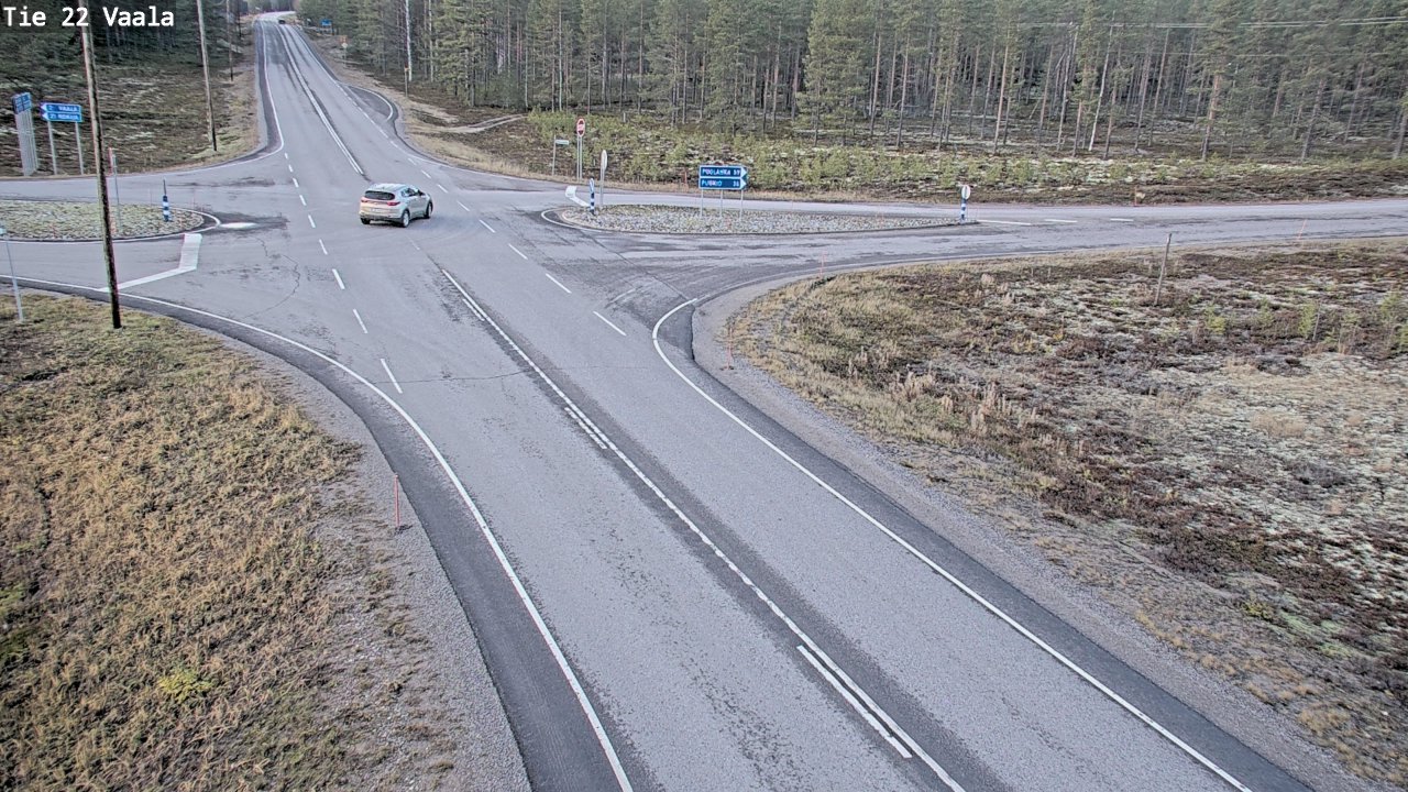 Kelikamerat Kuva Tie 22 Vaala, Vaala, Pohjois-Pohjanmaa