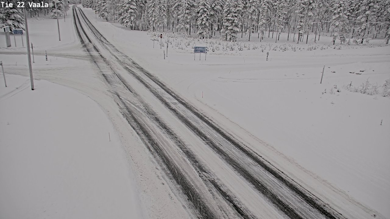 Kelikamerat Kuva Tie 22 Vaala, Vaala, Pohjois-Pohjanmaa