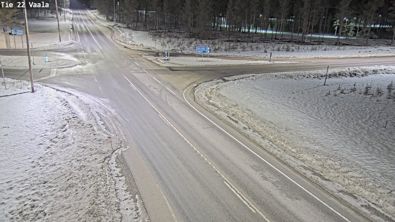 Kelikamerat Kuva Tie 22 Vaala, Vaala, Pohjois-Pohjanmaa