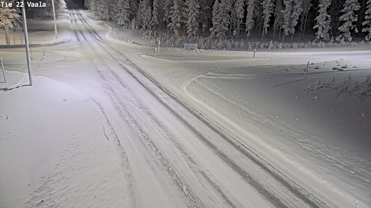 Kelikamerat Kuva Tie 22 Vaala, Vaala, Pohjois-Pohjanmaa