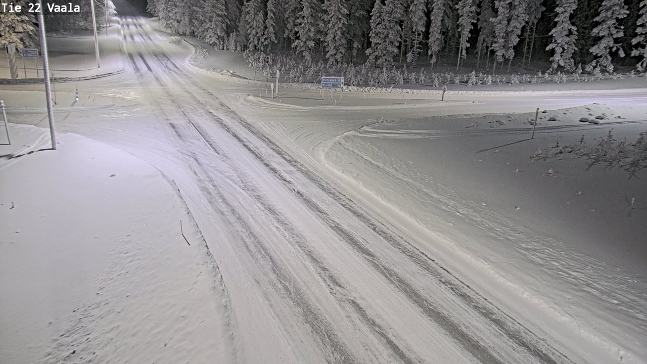 Kelikamerat Kuva Tie 22 Vaala, Vaala, Pohjois-Pohjanmaa