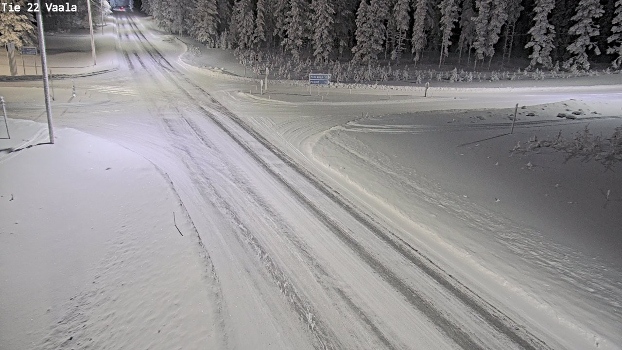 Kelikamerat Kuva Tie 22 Vaala, Vaala, Pohjois-Pohjanmaa
