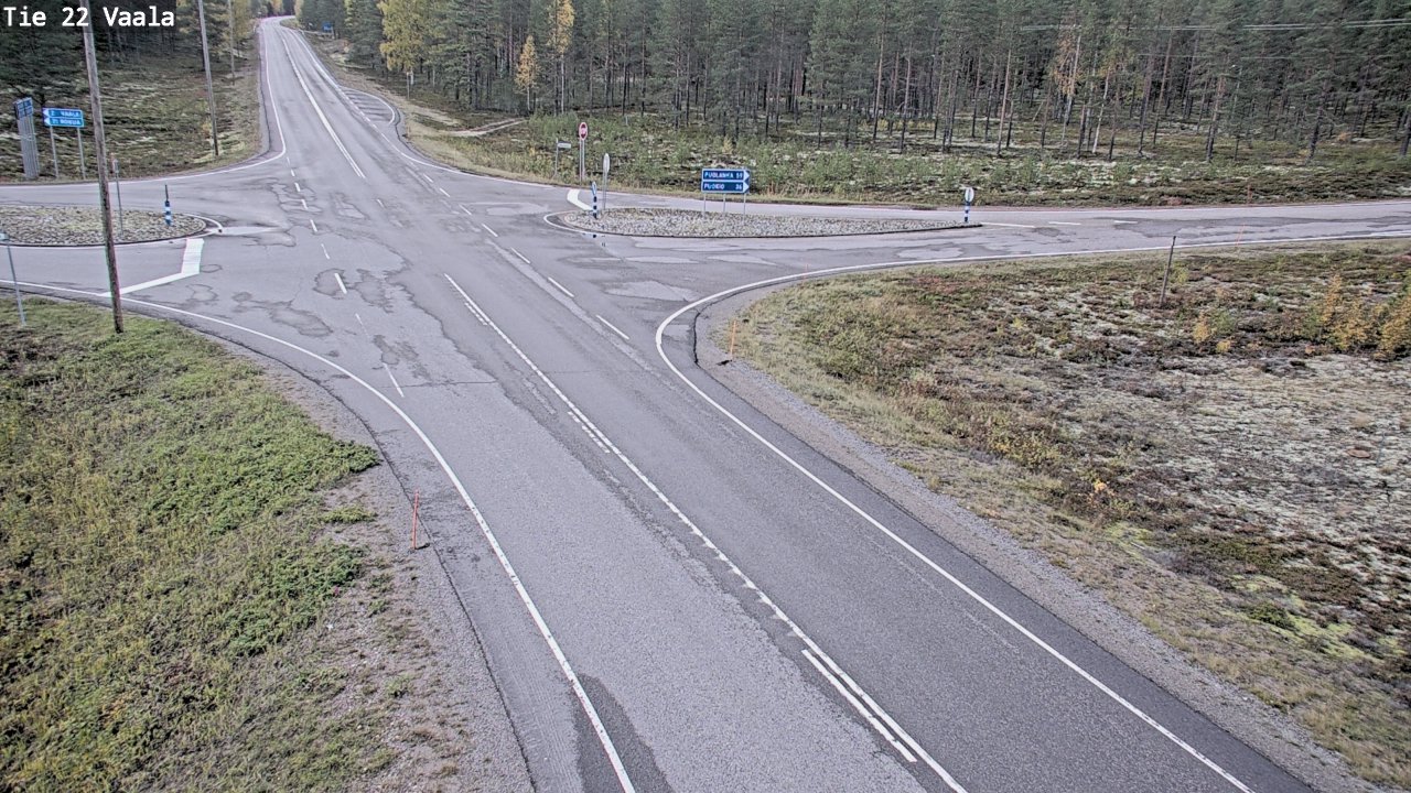 Kelikamerat Kuva Tie 22 Vaala, Vaala, Pohjois-Pohjanmaa