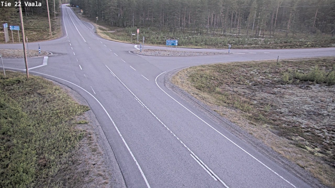 Kelikamerat Kuva Tie 22 Vaala, Vaala, Pohjois-Pohjanmaa