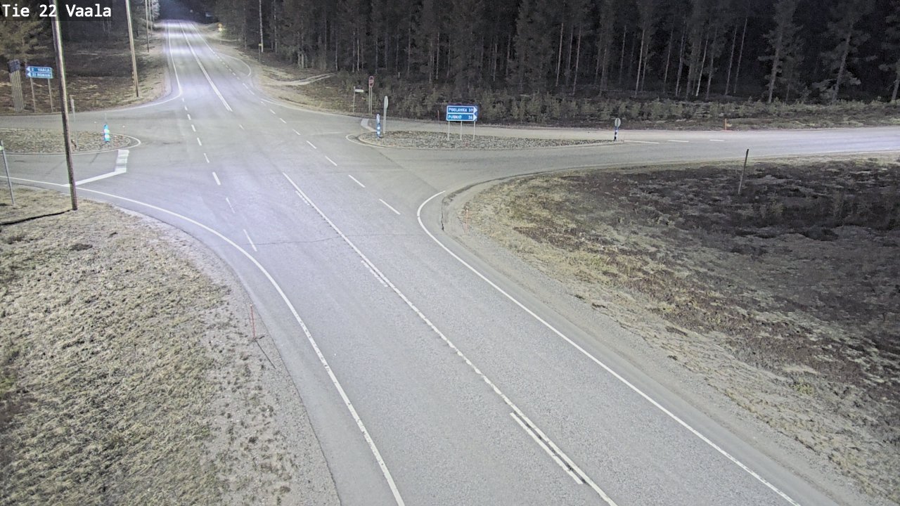Kelikamerat Kuva Tie 22 Vaala, Vaala, Pohjois-Pohjanmaa