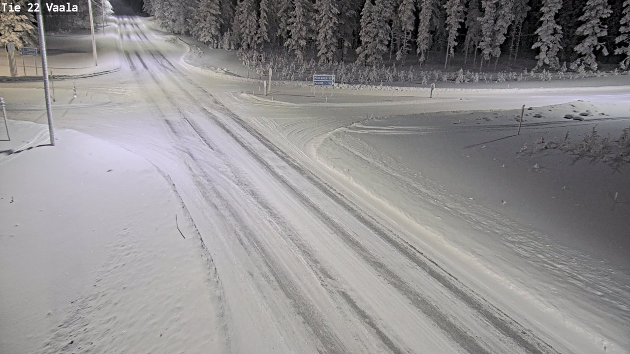 Kelikamerat Kuva Tie 22 Vaala, Vaala, Pohjois-Pohjanmaa