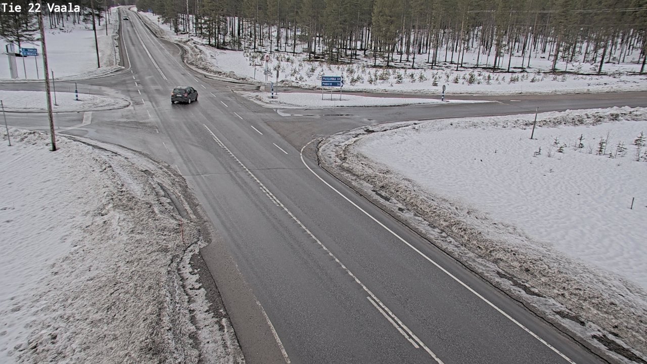 Kelikamerat Kuva Tie 22 Vaala, Vaala, Pohjois-Pohjanmaa