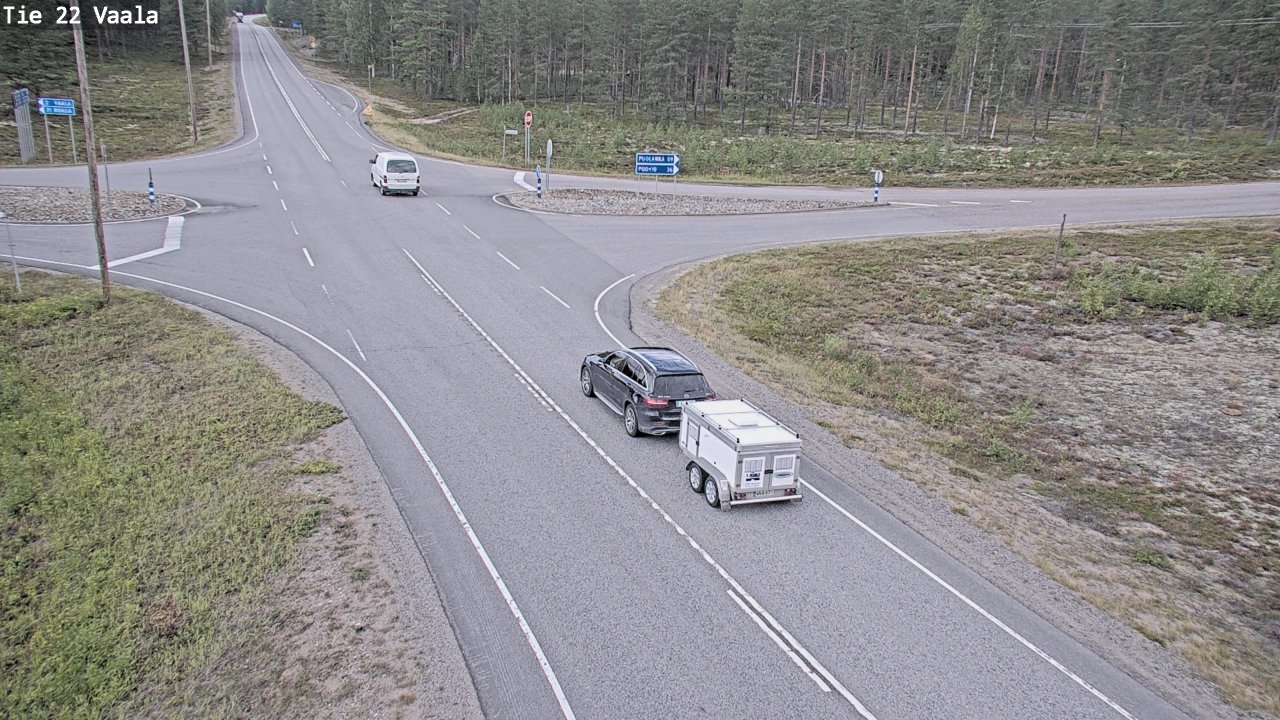 Kelikamerat Kuva Tie 22 Vaala, Vaala, Pohjois-Pohjanmaa