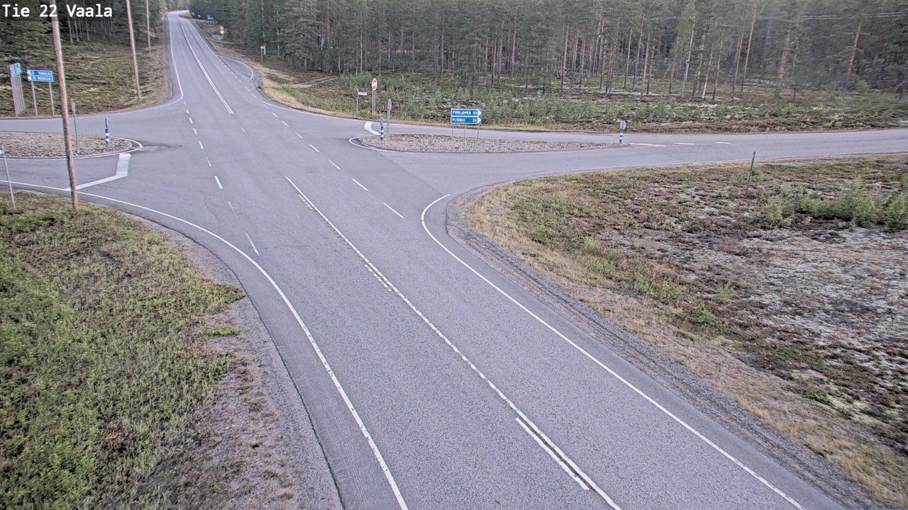 Kelikamerat Kuva Tie 22 Vaala, Vaala, Pohjois-Pohjanmaa