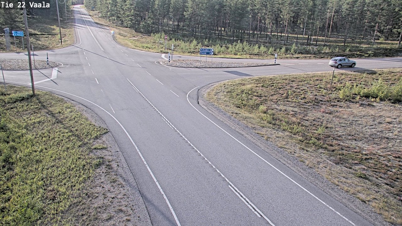 Kelikamerat Kuva Tie 22 Vaala, Vaala, Pohjois-Pohjanmaa