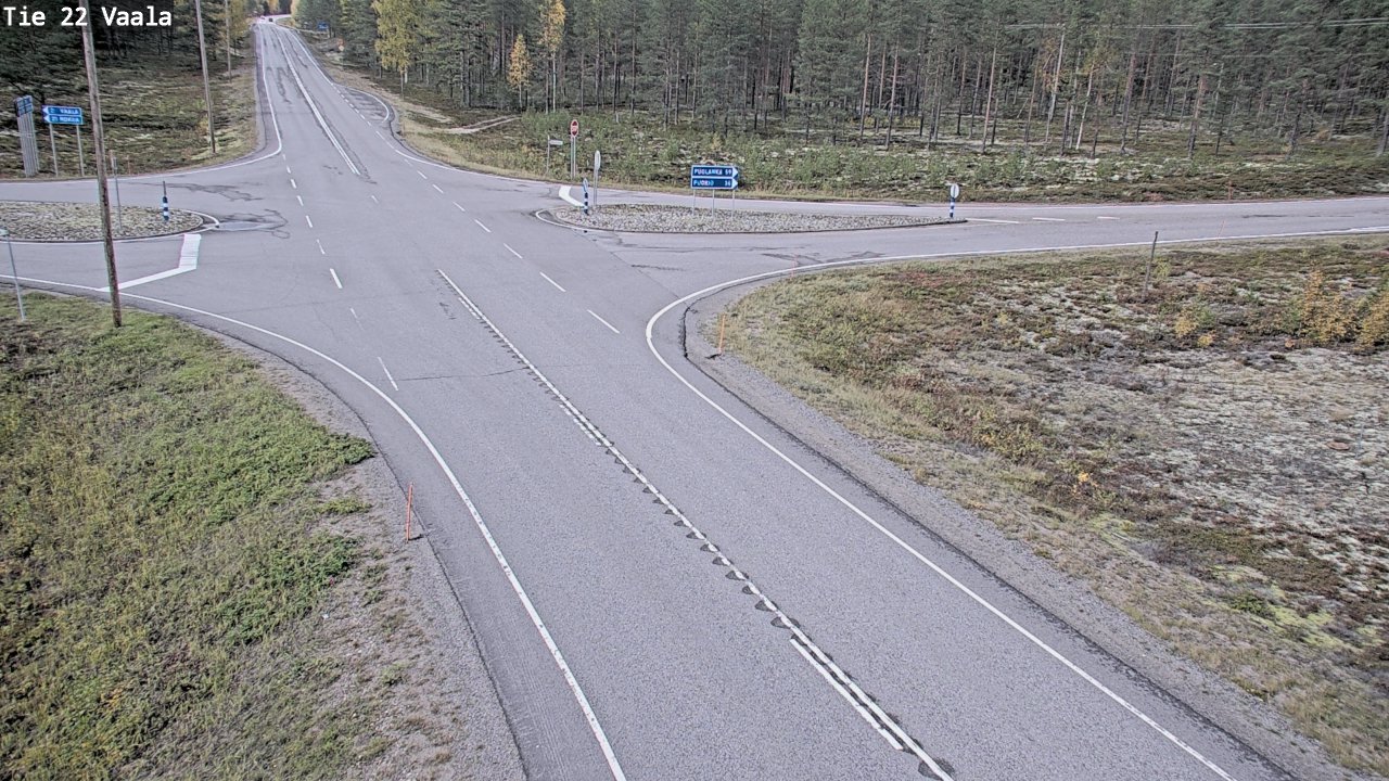 Kelikamerat Kuva Tie 22 Vaala, Vaala, Pohjois-Pohjanmaa