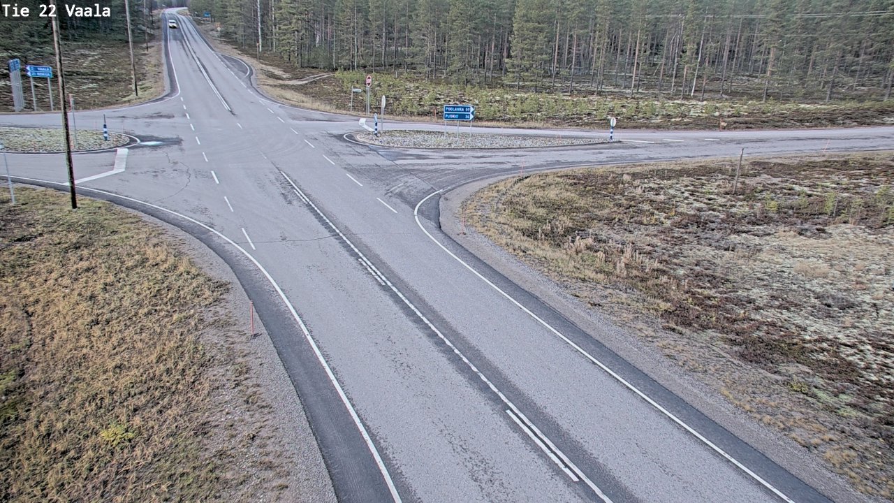 Kelikamerat Kuva Tie 22 Vaala, Vaala, Pohjois-Pohjanmaa