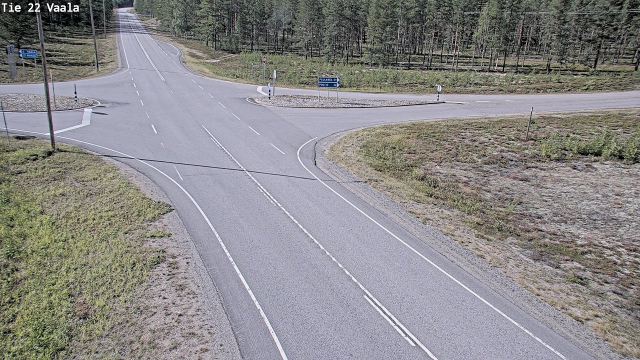 Kelikamerat Kuva Tie 22 Vaala, Vaala, Pohjois-Pohjanmaa