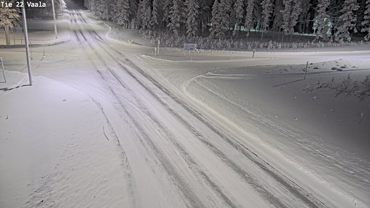 Kelikamerat Kuva Tie 22 Vaala, Vaala, Pohjois-Pohjanmaa