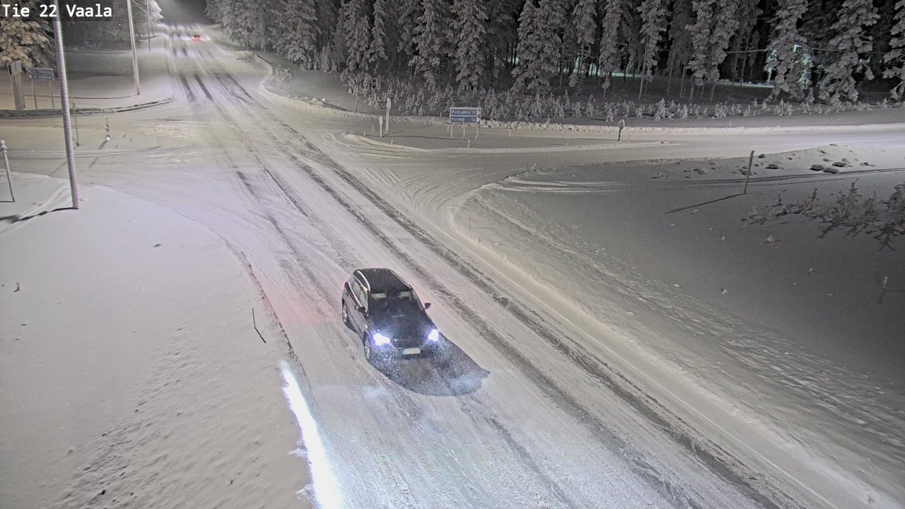 Kelikamerat Kuva Tie 22 Vaala, Vaala, Pohjois-Pohjanmaa